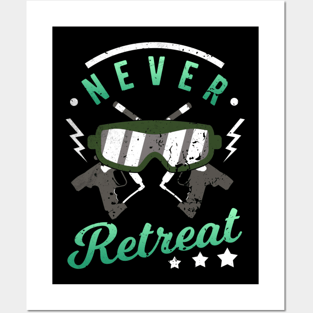 Never Retreat Wall Art by jrcreativesolutions